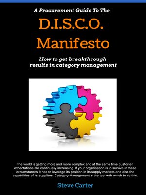cover image of A Procurement Guide to the D.I.S.C.O. Manifesto
